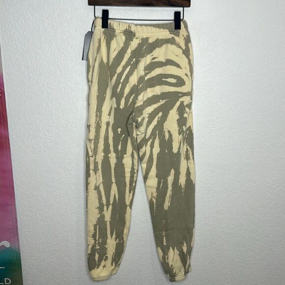 NWT LES TIEN Classic Sweatpant Sage & Butter Tie Dye XS - Picture 7 of 15